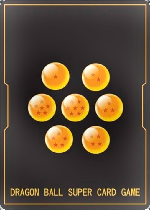 Dragon Ball Super card back